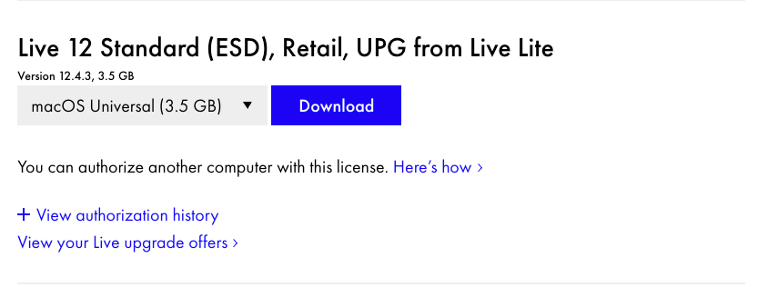 Ableton Live 12 Standard